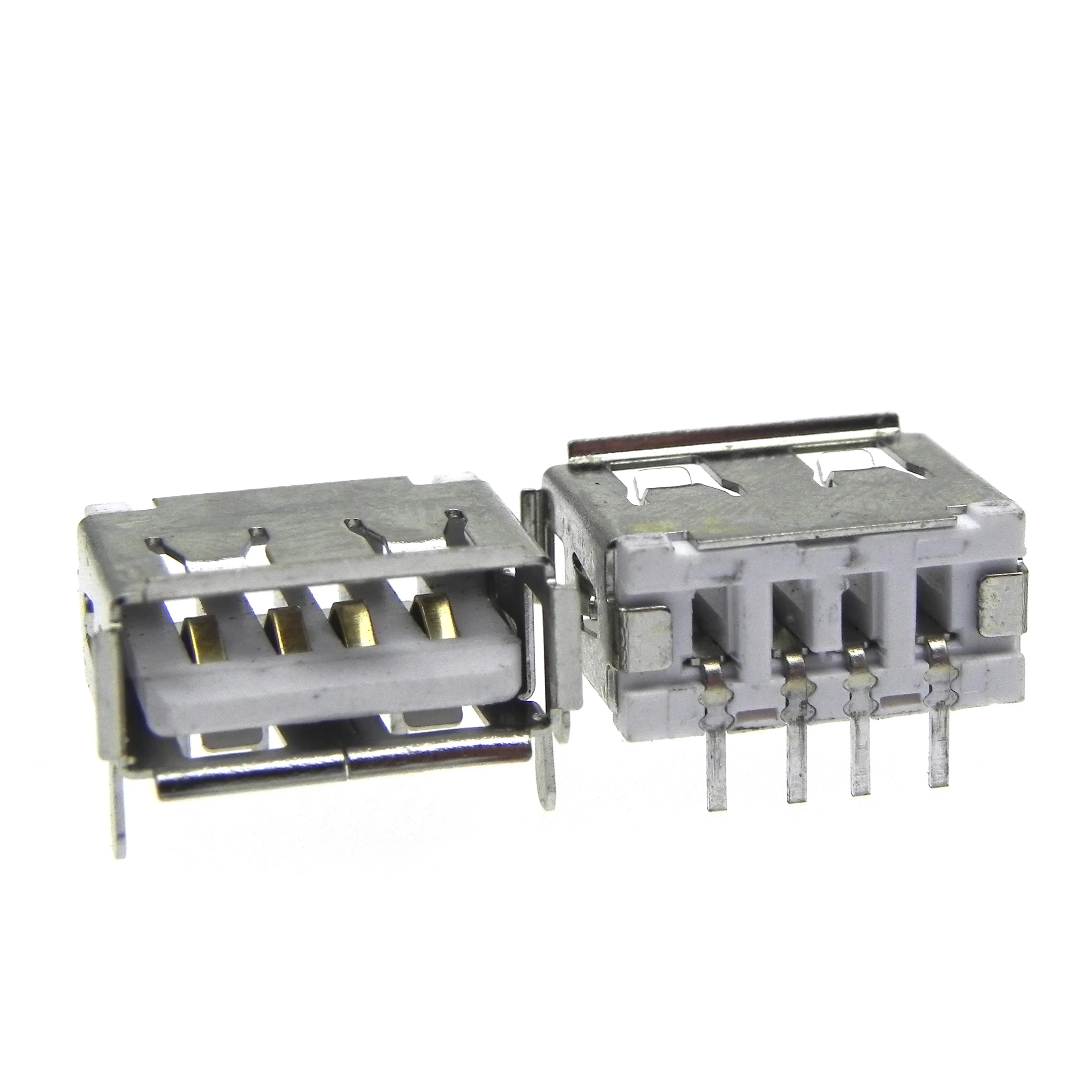 USB 4Pin AF Type 10mm Female Socket Data Transmission Charging High Speed Transfer Connector