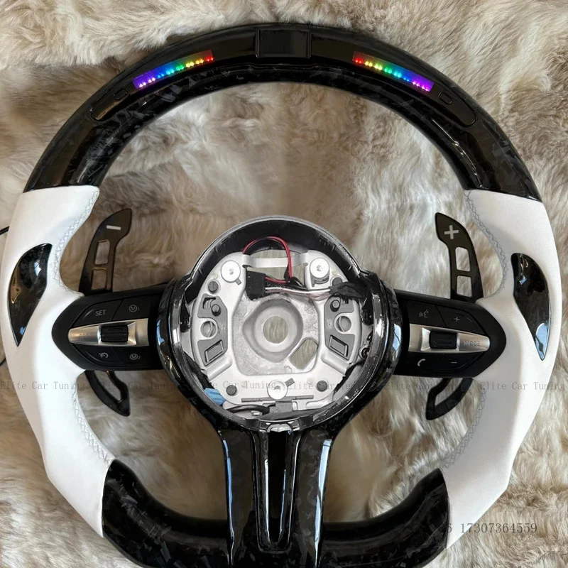 

Руль из карбона с LED-подсветкой, кованый, в стиле M Sport, подходит для BMW F30 F31 F32 F33 F10 F11 F20 F21 F22 F25 F34 F36 F01 F06 M3 M5