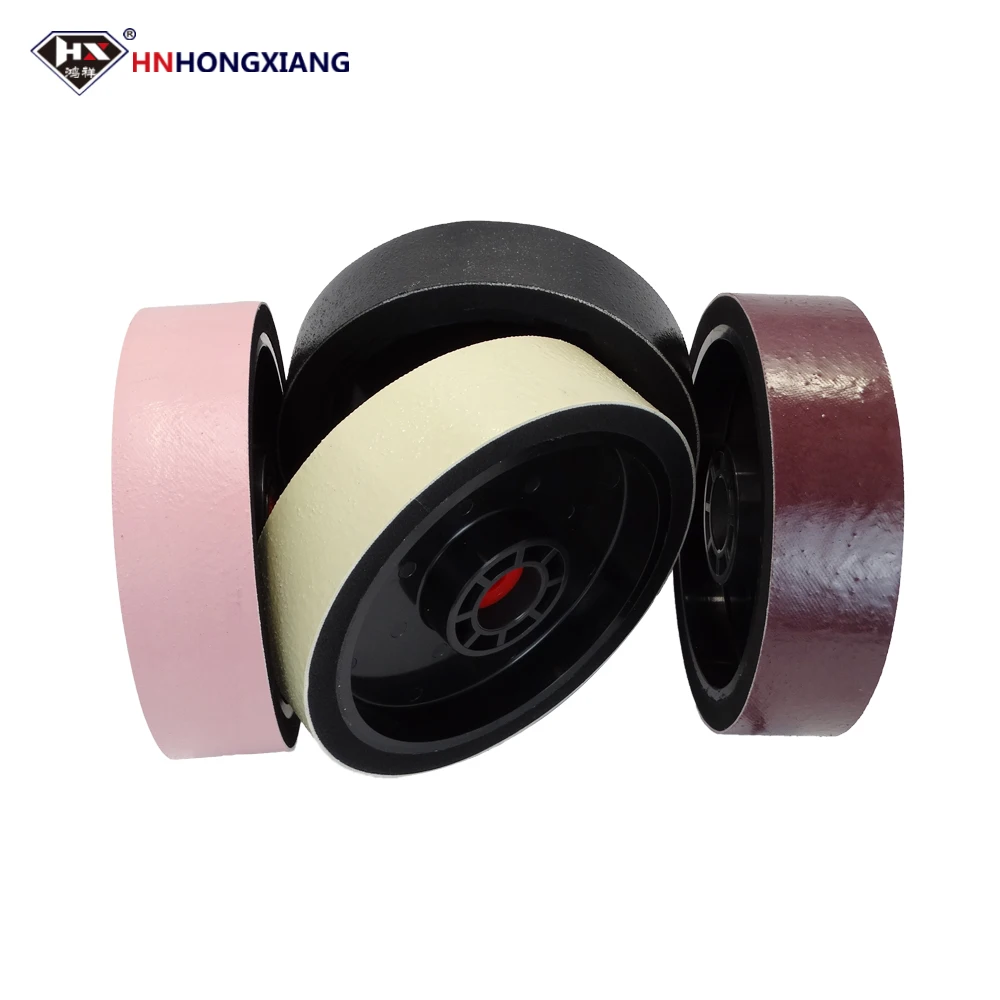 

6Inch-280/600/1200/3000 Grit One piece each Nova Polishing Wheel Lapidary 6 Inch a Set Soft Resin Polishing Cabbing Wheel