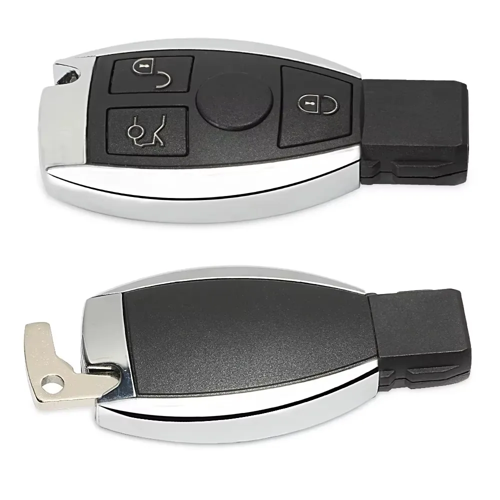 KEYECU 2 3 4 Buttons Case for Mercedes Benz GLK GL C CL E S SL Class Auto Smart Remote Control Key Shell Cover Fob BGA NEC Type