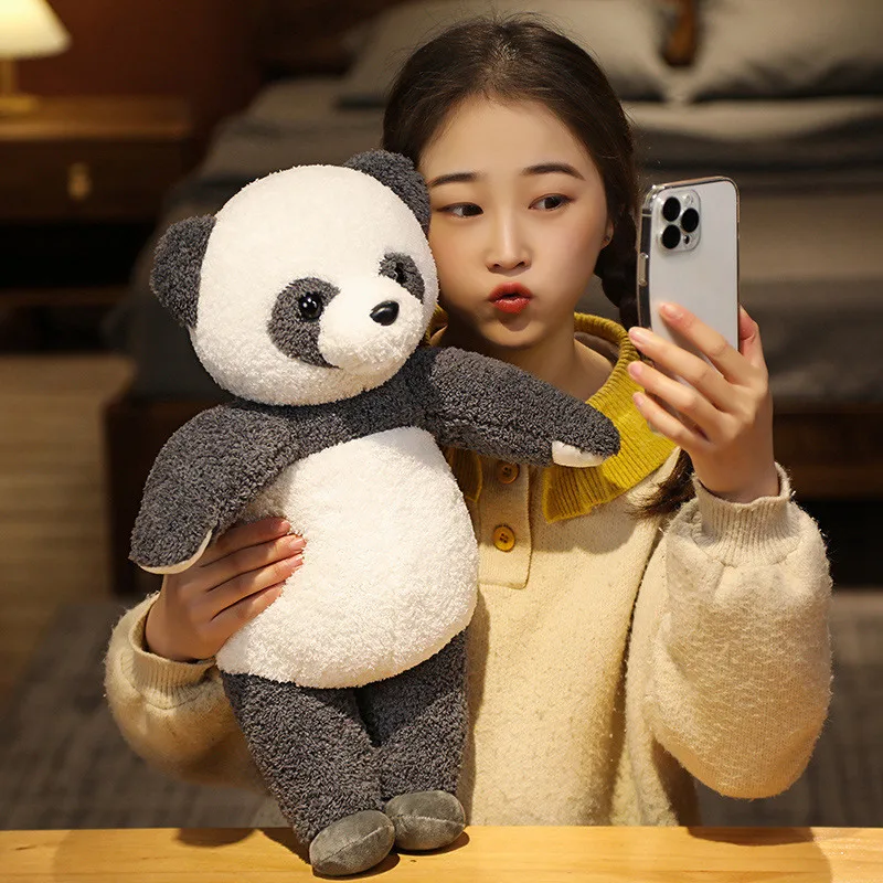 38/50cm Cute Baby Big Panda Bear Plush Stuffed Animal Doll Animals Toy Pillow Cartoon Kawaii Dolls Girls Lover Christmas Gifts