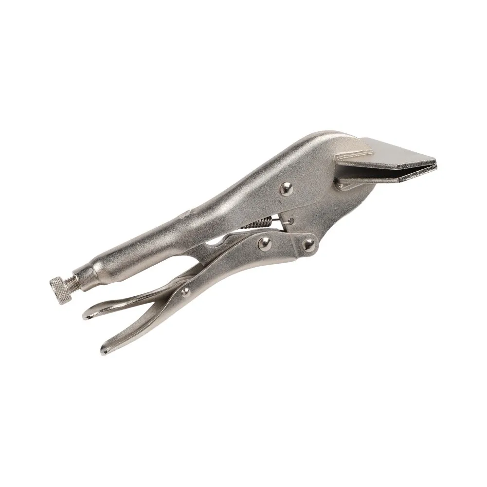 Professional Locking Clamp Tool Clamp Welding Pliers Sheet Metal Clamp Curved Jaw Design Nickel-plated Alloy Steel