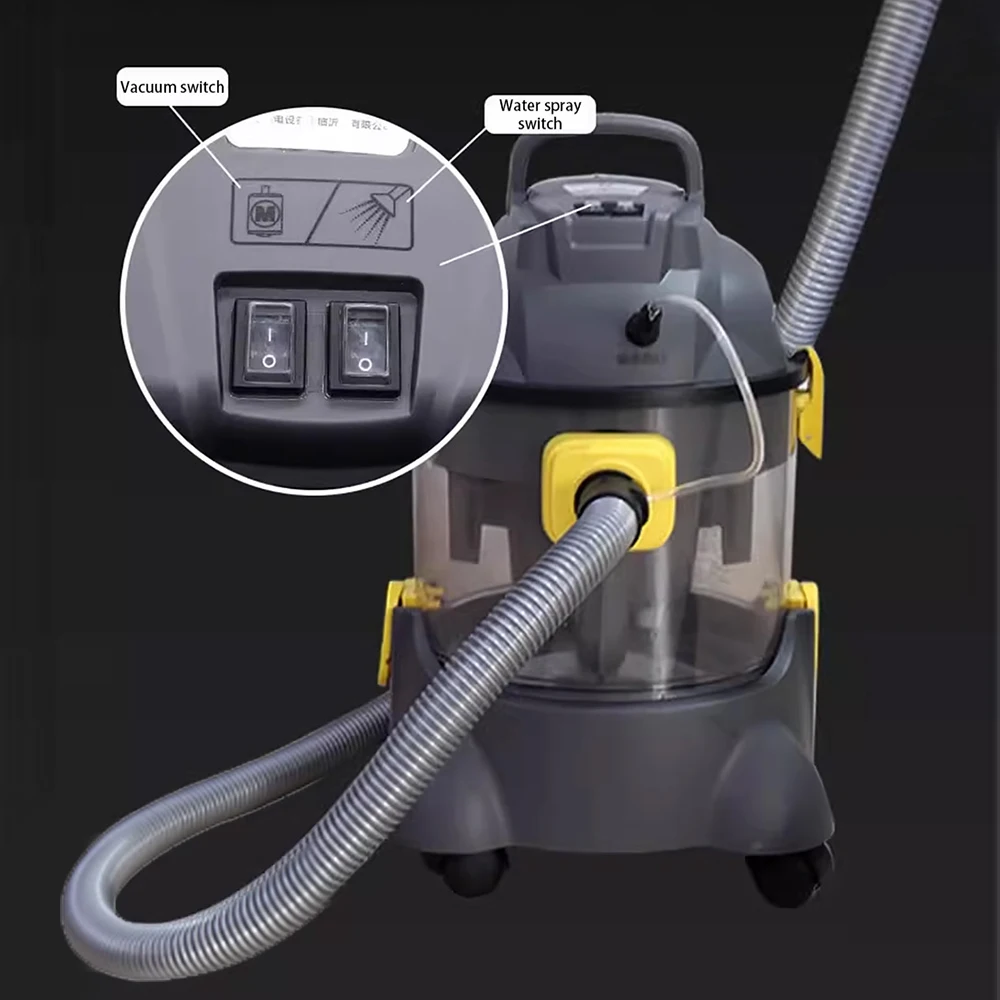 Professional Portable Six Cleaning Function In One Carpet Sofa Curtain Car Interior Mattress Vacuum Steam 1400W Cleaner Machine