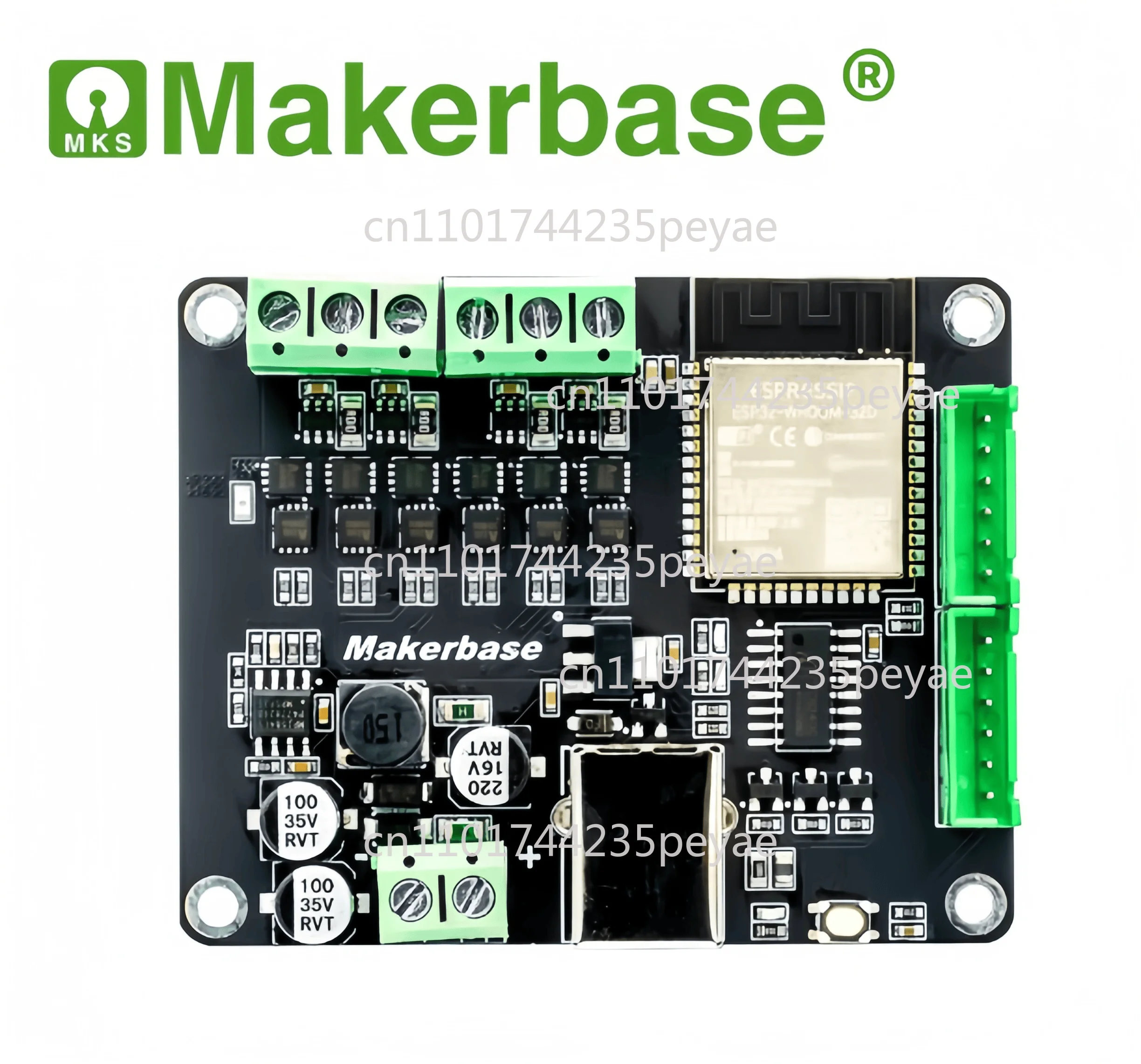 MKS ESP32FOC integrates ESP32, features dual current loops, and is an open-source, simple brushless FOC (Field-Oriented Control)