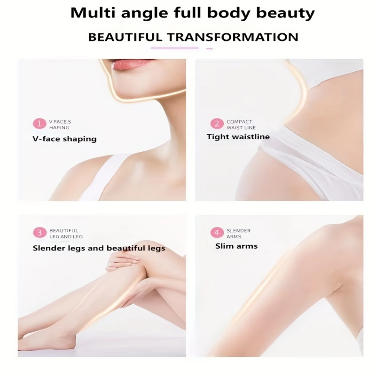 2피스 옥 롤러 & 괄사 세트 (눈, 목 & 피부 관리용) - 하트 모양 얼굴 마사지기 - 듀얼 헤드 뷰티 스크래핑 도구