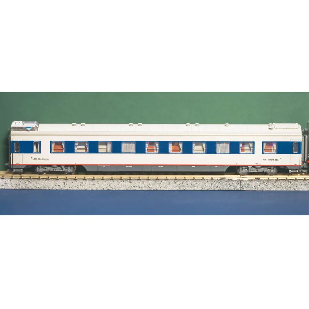 Treno modello N scala 10-004C 10-087A/B 25T modello di autovettura completo RW19T pacchetto alto Set di 7 sezioni per autovetture