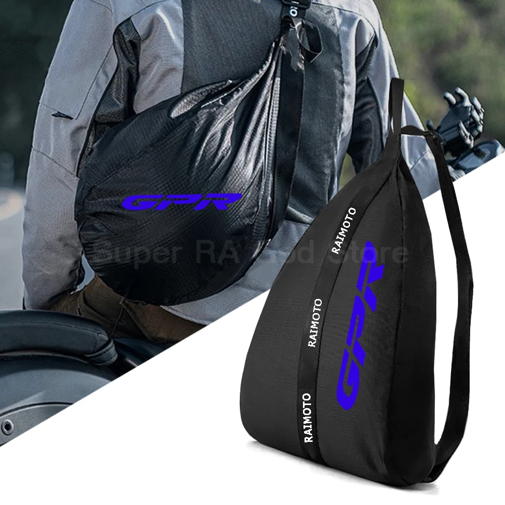 For GPR125 GPR150 GPR 125 150 Motorcycle Accessories Helmet Backpack Large Capacity Travel Bags Reflective