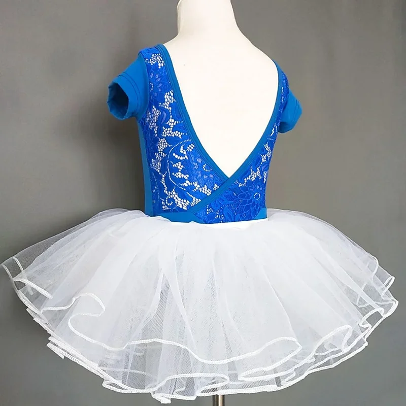 J001 Children's dance dress girls practice dress summer dance body dress