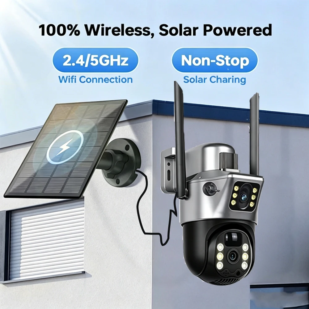 كاميرا أمان خارجية تعمل بالطاق - مراجعة Outdoor Power Unlimited وسعره