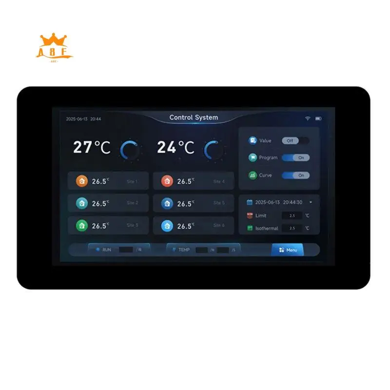 

A08E-ESP32-S3 7Inch LCD Touchscreen 1024X600 Resolution N16R8 CAN RS485 Sensor Supports Wifi Bluetooth