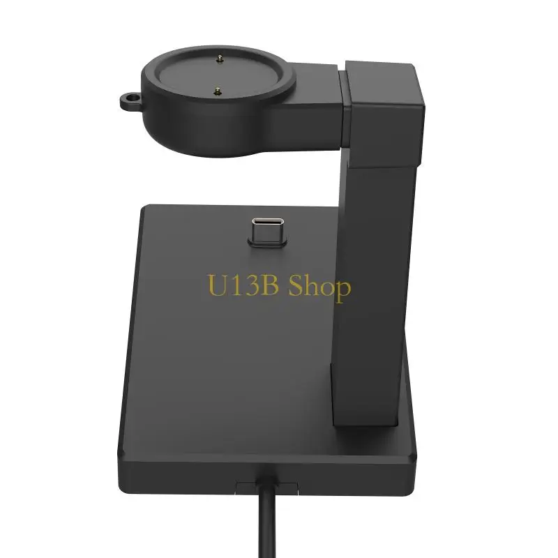 U13B لـ Watch Headphone 2 في 1 شاحن مغناطيسي USB 120 سم كابل لشحن Huamiamazfit GTR3 GTS3