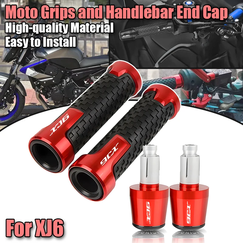 

For XJ6 XJ 6 XJ6F XJ6N DIVERSION 7/8'' 22MM Motorcycle Accessories Handlebar Grip Ends Plugs Handle Bar Caps