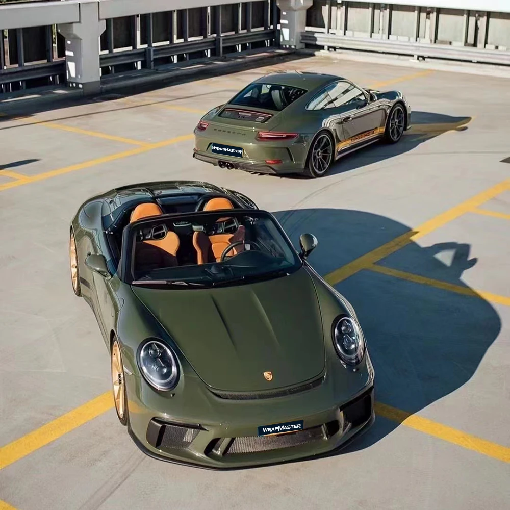

Wrapmaster 5 м/10 м/18 м высокоэластичные ПЭТ черные оливковые автомобильные наклейки глянцевая автомобильная виниловая пленка автомобильная пленка