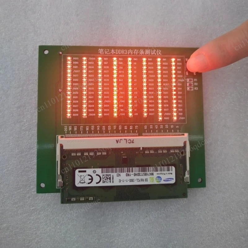 DDR3/4/DDR5 memory stick test card, memory stick line test tool with light tester