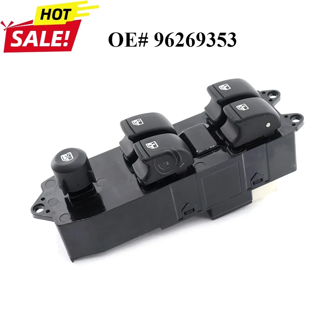 96269353 96269354 96190771 96190775 LHD Left Driver Side Electric Master Power Window Lifter Switch For Daewoo Nubira