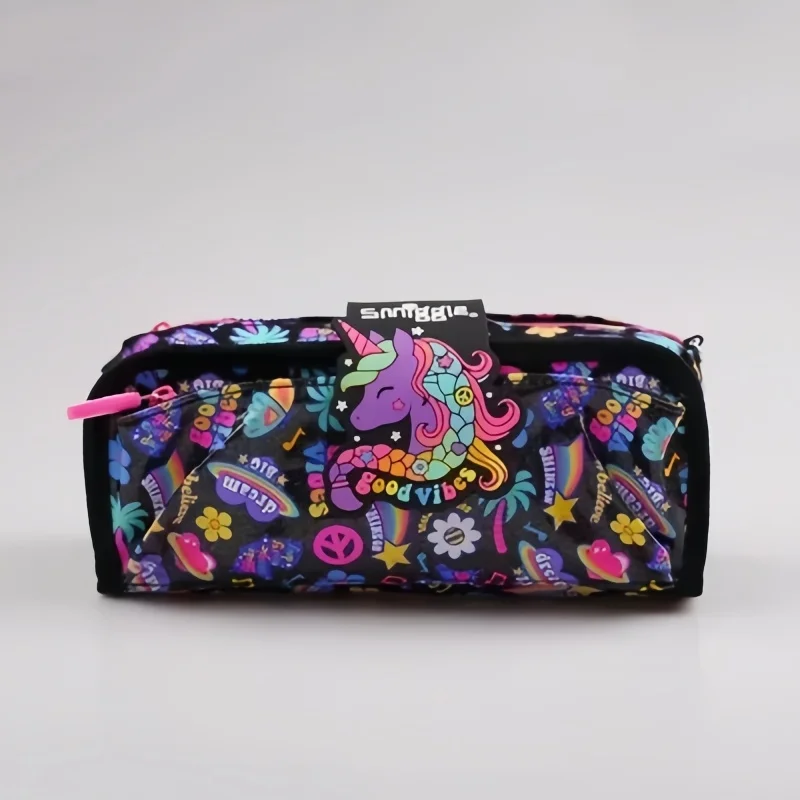 Disney Mermaid School Bag para crianças, papelaria genuína, lancheira, Student Pen Case, Mochila Presentes, Australian Smiggle Mermaid Elsa