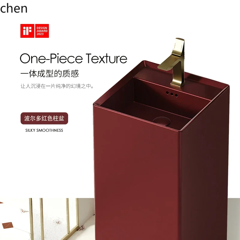 FF  column type wash basin household hotel bathroom floor wash basin
