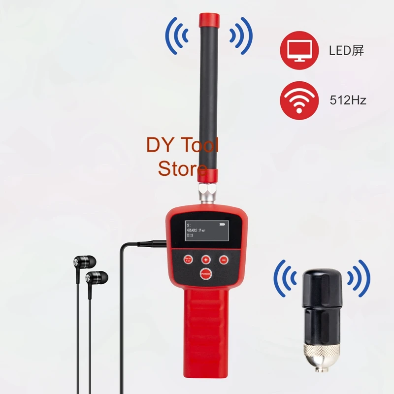 

Underground pipeline alignment finder accurately locates HD endoscope 512HZ signal search receiver