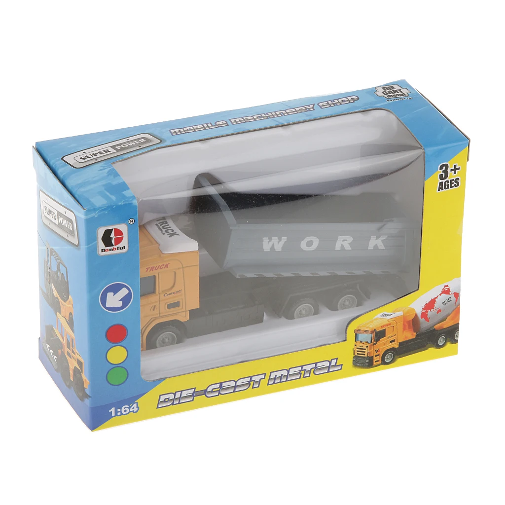 

Модель автомобиля, игрушечный самосвал, миниатюрный автомобиль из сплава для детей, коллекция игрушек