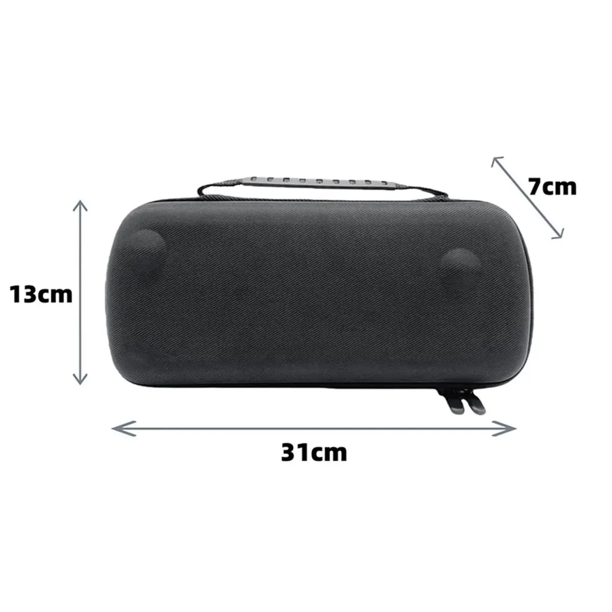 Hard Travel Case for Carrying Shell with Storage for Controller Accessories Protective Cover B