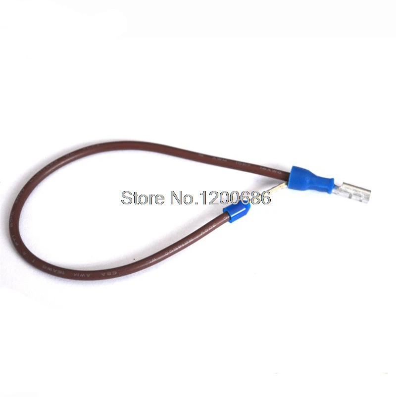 UL1007 18AWG E1512 FDFD2-250 Red 6.3mm Insulated Spade Crimp FDV2-250 Electrical Wire Harness For Switch To Switch Link