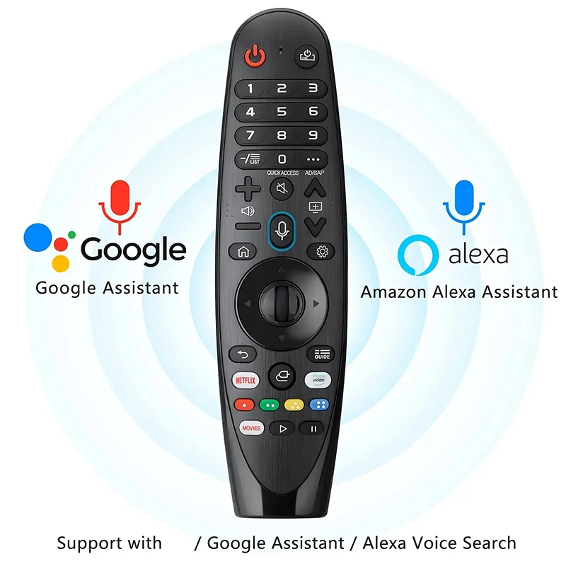 MR-20GA Пульт дистанционного управления для телевизора Voice Magic AN-MR18BA AN-MR19BA MR20GA AN-MR600 AN-MR650A MR21GA для телевизора Voice Magic Remote Center