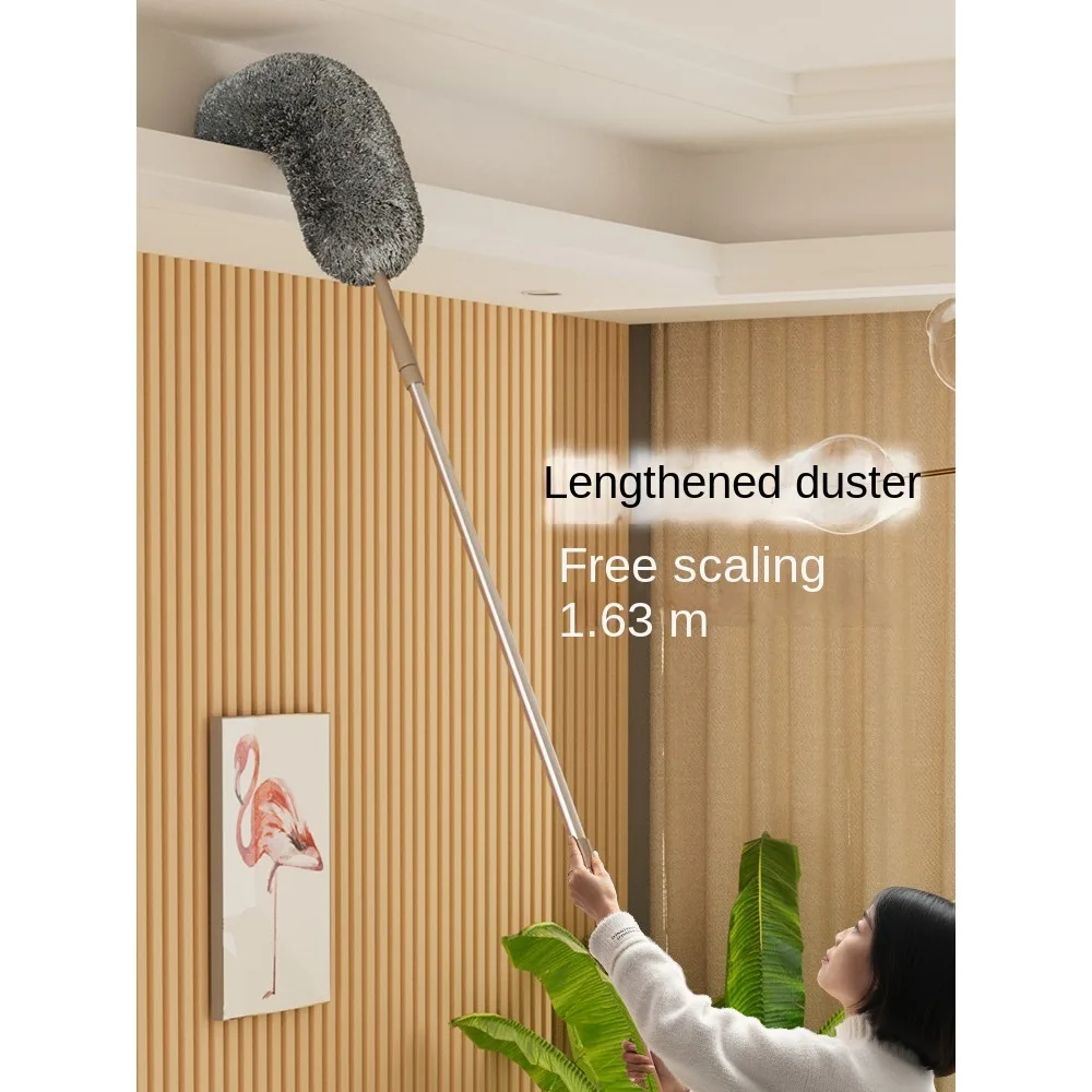 Building wall electrostatic dust removal, duster cleaning, chicken feather duster cleaning, crevice cleaning, dust cleaning tool