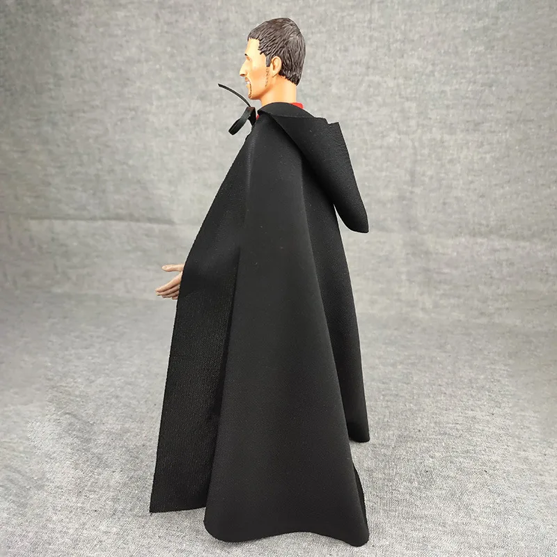 1/6 Scale Male Black Wizard Hooded Cloak Ancient Big Hat Cloak Clothes Model for 12'' Soldier Body Accessories Gift Display