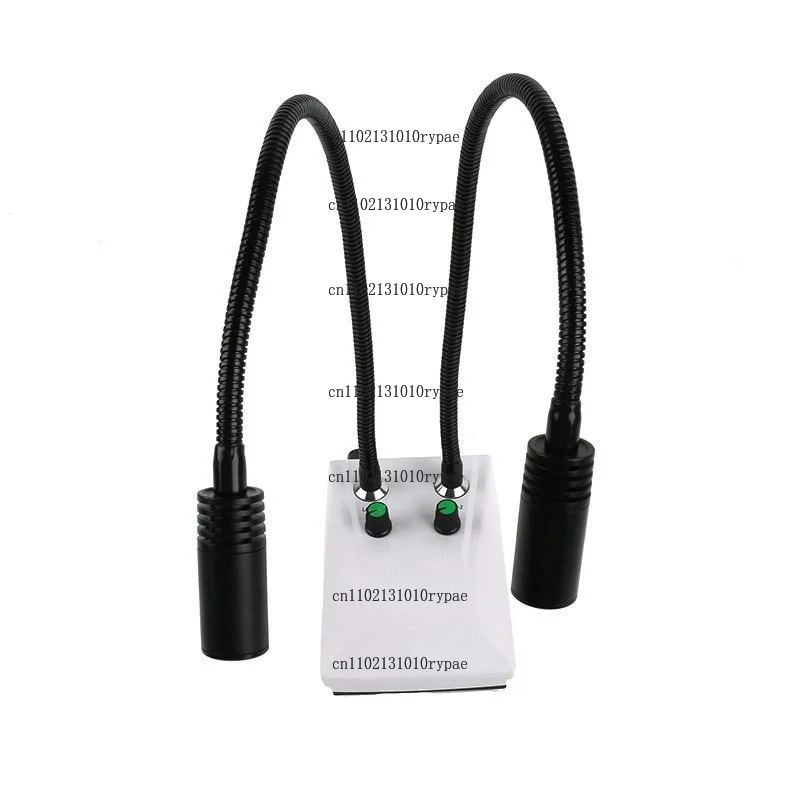 7500K LED double gooseneck microscope visual light source maintenance inspection illumination spotlight