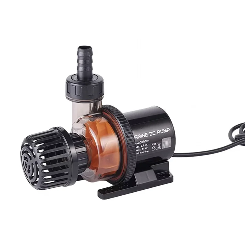 

Водяной насос с переменной частотой для аквариума, ультра тихий энергосберегающий погружной насос-амфибия низкого давления