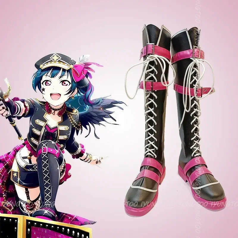 

LoveLive!Sunshine!! Tsushima Yoshiko Anime Characters Shoe Cosplay Shoes Boots Party Costume Prop