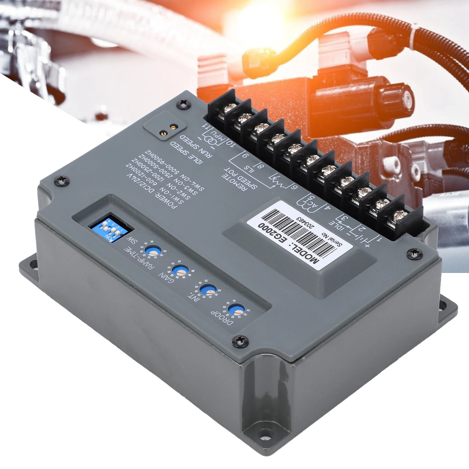 Generator Speed Control Board Electronic Governor  Generator Control Regulator EG2000 12/24VDC Generator Speed Regulator view 5