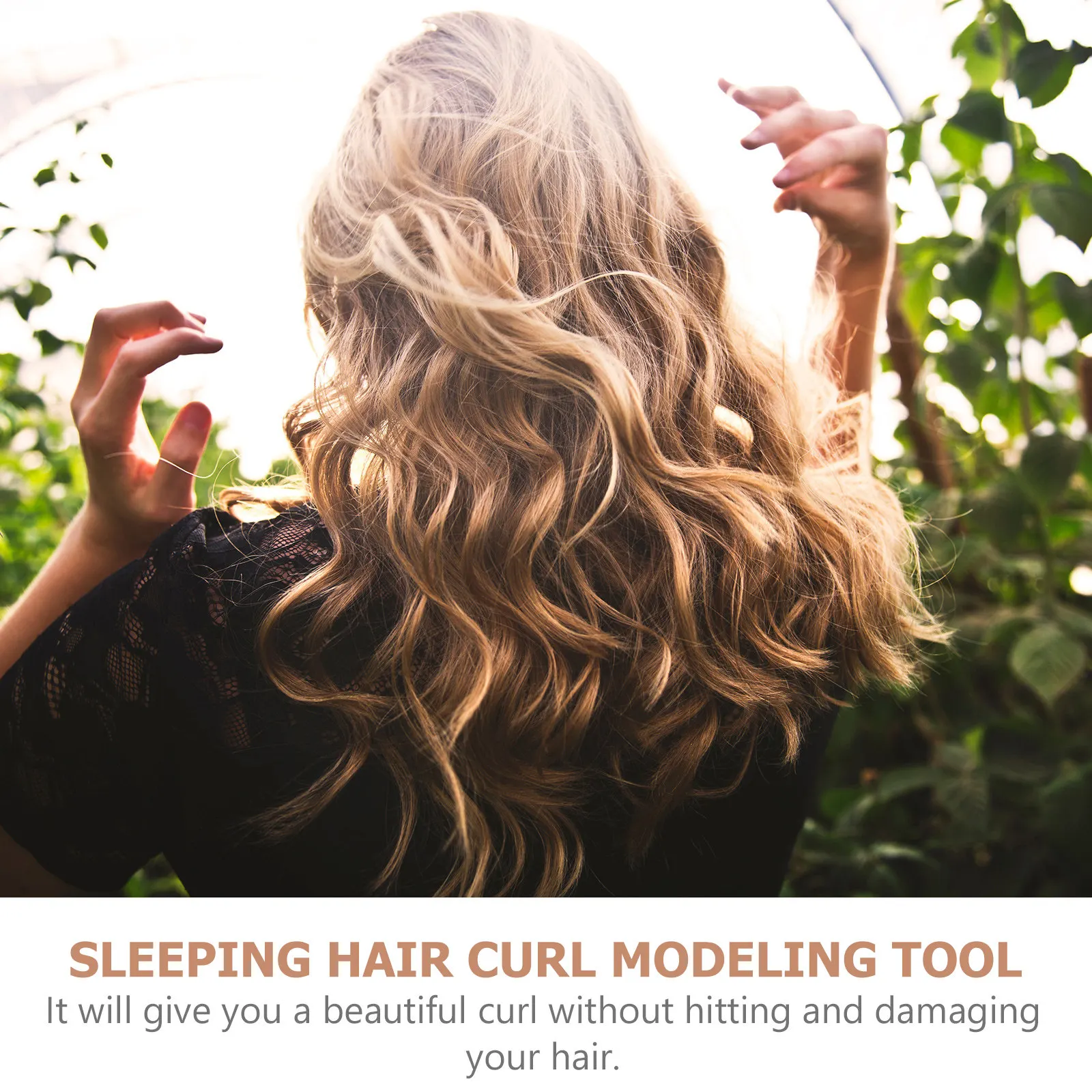 

Набор из 6 безнагревных бигуди для сна из кораллового флиса, мягкие, для укладки волос, инструмент для самостоятельного создания локонов, для женщин, многоразовые