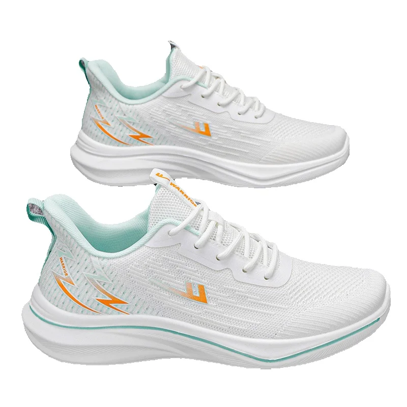 Warrior Men's Shoes Sports Shoes Men's 2025 New Summer Mesh Breathable Shoes Men's Trendy Shoes Shock Absorption Running Shoes Men_vogvips.com