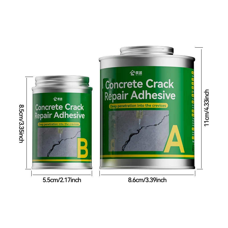 عامل إصلاح الكراك الخرساني من راتنجات الايبوكسي، اختراق عالي، طلاء مقاوم للماء، حشو الكراك، إصلاح الكراك الأرضي
