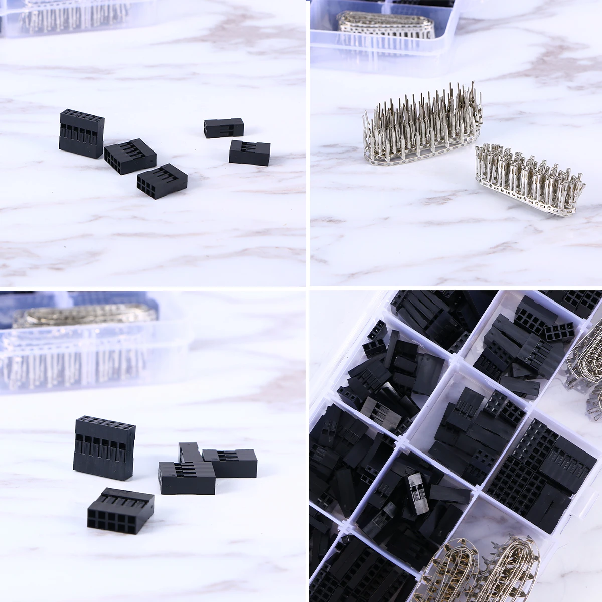 

620pcs Electronic Connector Jumper Pin Header Wire Extension Repair Power Tool Cable Crimp Computer Building Electric
