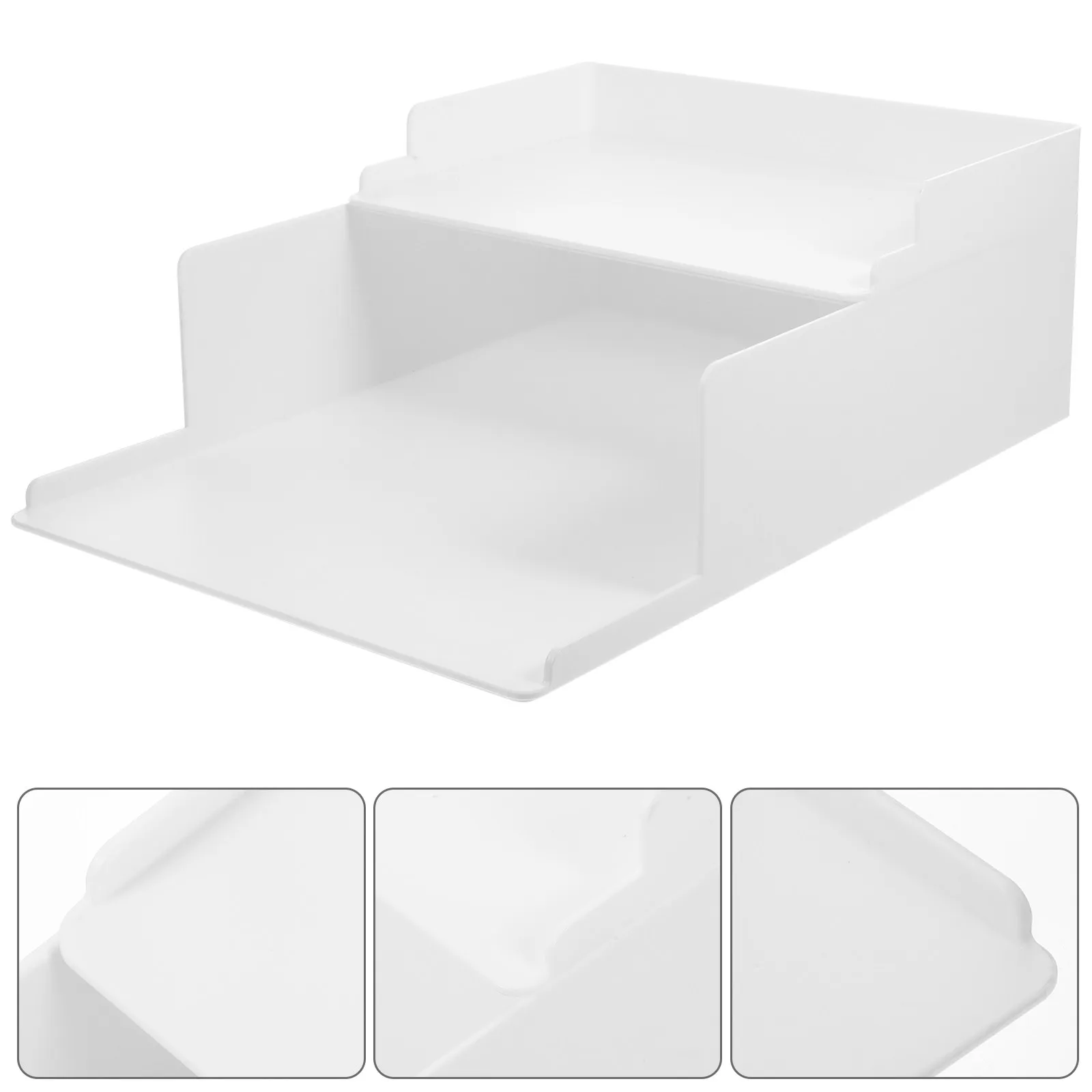 

Набор из 2-х настольных органайзеров для файлов, многофункциональная полка для хранения документов, держатель для офисных принадлежностей, настольный органайзер для канцелярии