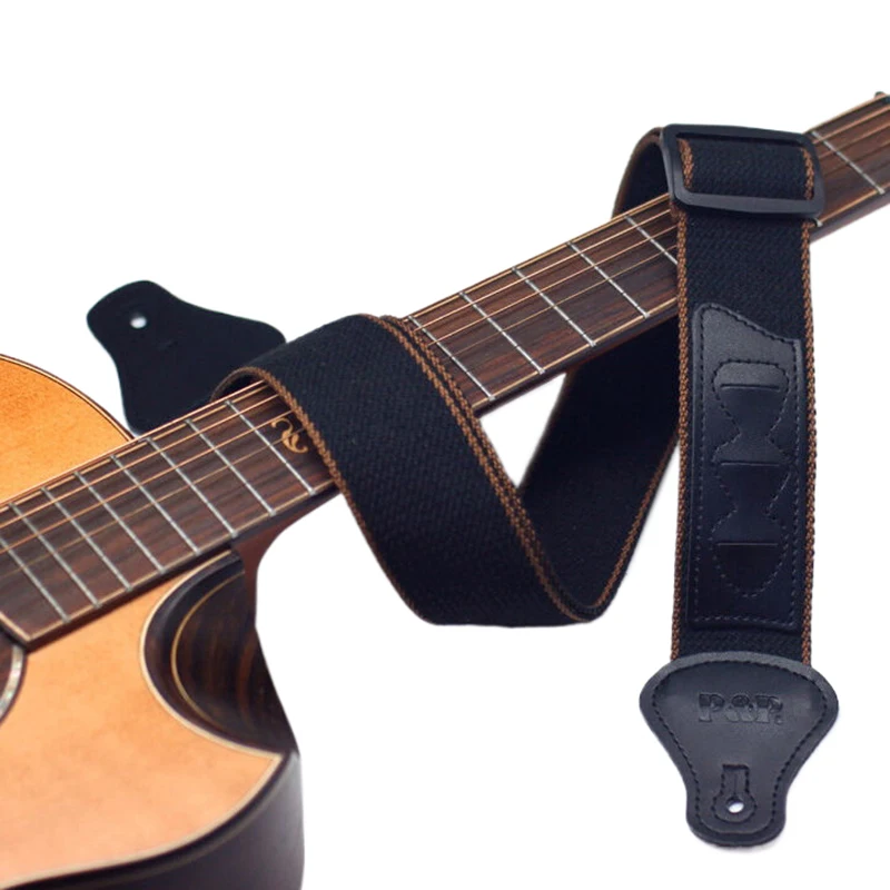 Guitar Strap Adjustable Widening Thickening Denim Cotton Guitar Belts For Electric Guitar Bass Ukulele Guitar Accessories