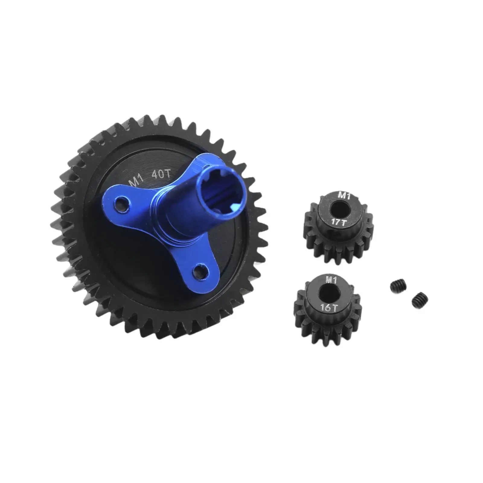 3 Pieces 1:10 Metal Spur Gear Slipper Clutch RC Model Vehicle Parts Replace Parts M1 Gear for 4S 1/8 Typhon DIY Modified Trucks