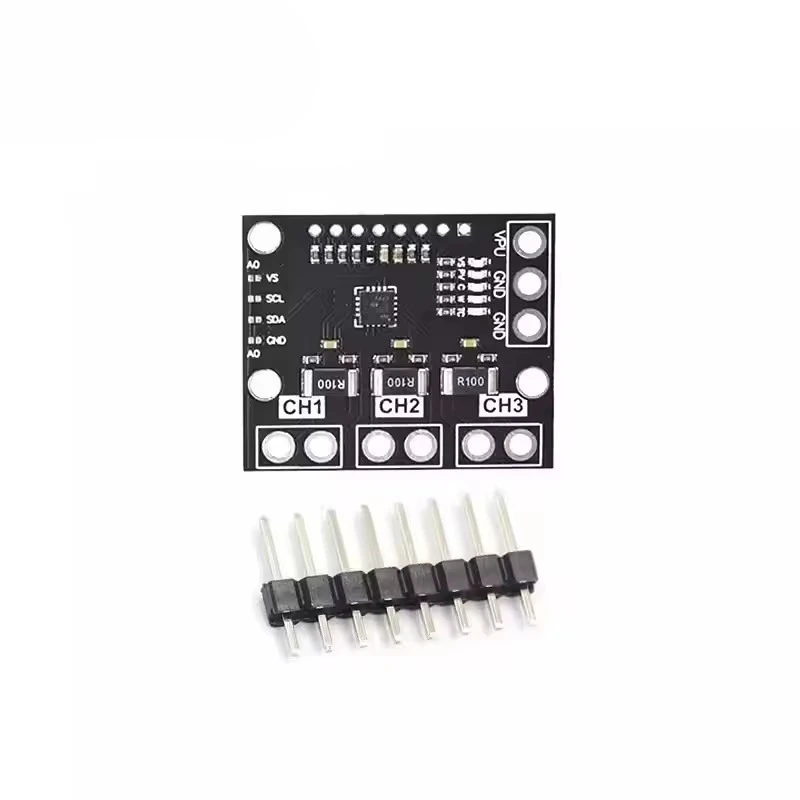 Mini INA3221 High-Side Current Voltage Detect Module 3 Channels Multi-Load Power Calculation Board STM32 Maker DIY Kit
