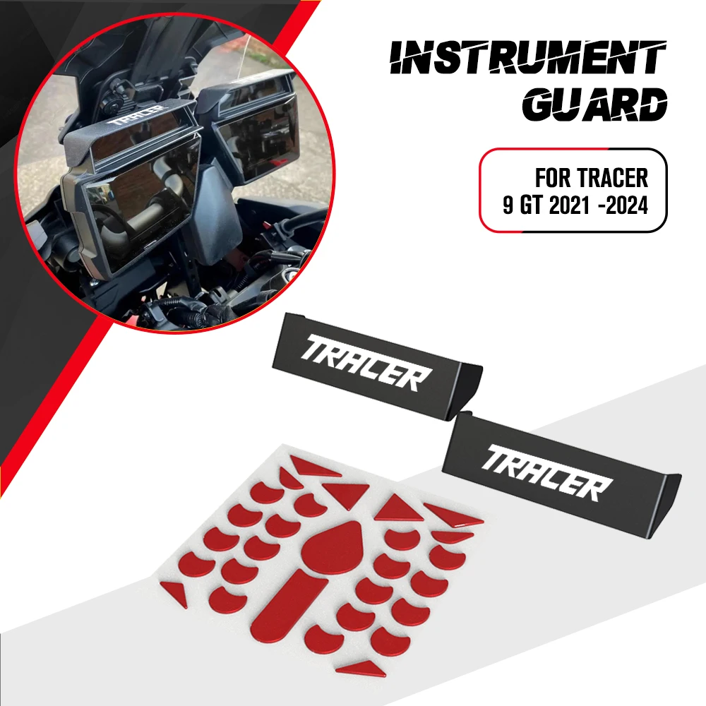

Instrument Hat Sun Visor Meter Cover Guard For Yamaha Tracer 9 Tracer9 GT 2021 -2024 Glare Shield Speedometer sun visor covers