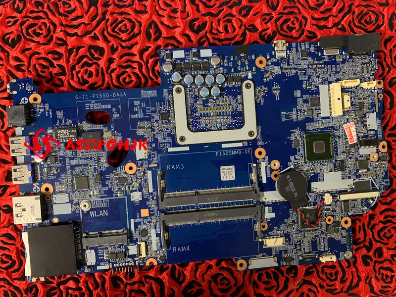 

Б/у материнская плата для ноутбука P170SM P150SMMB-0E 6-77-170SMA0-D03A 6-71-P15S0-DA3A Все тестирование в порядке