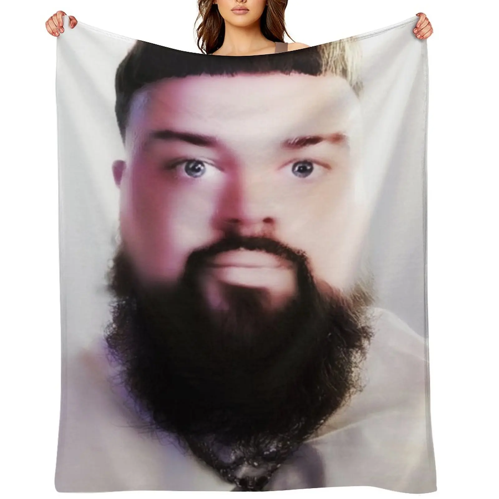 

joeyy airbrush squareprint Throw Blanket Luxury Thicken funny gift Baby sofa bed Blankets