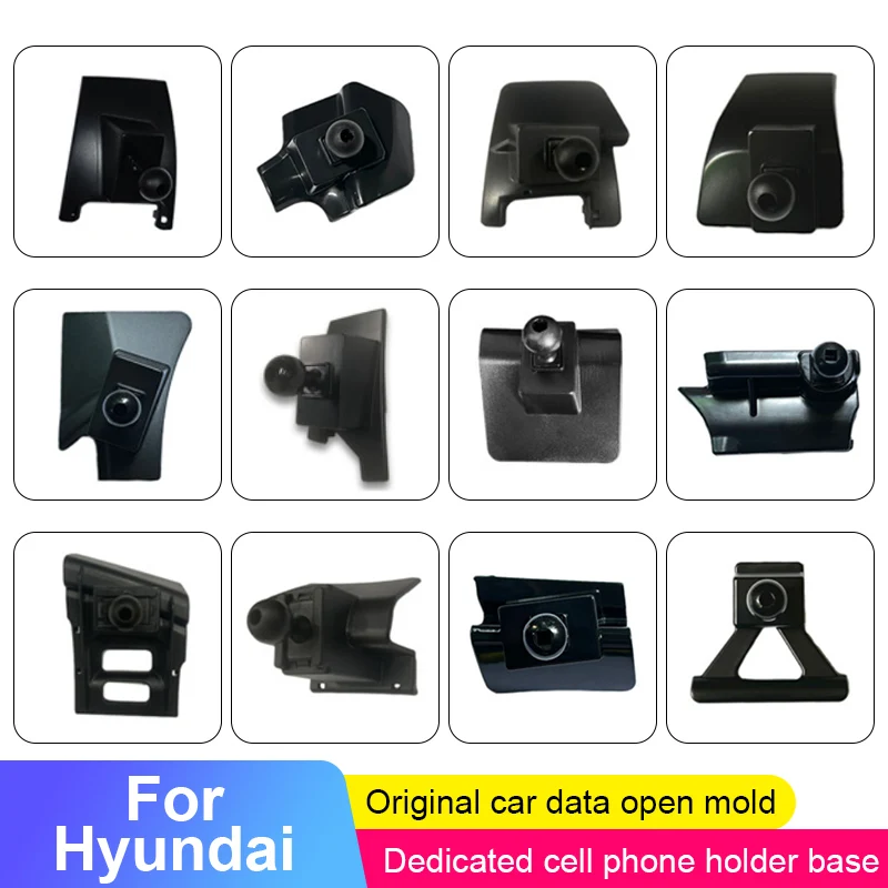 Dedicated Car Phone Holder  Auto Air Vent Mount Clip Stand Support Base For Hyundai Elantra IX25 IX35 TUCSON Palisade Sonata