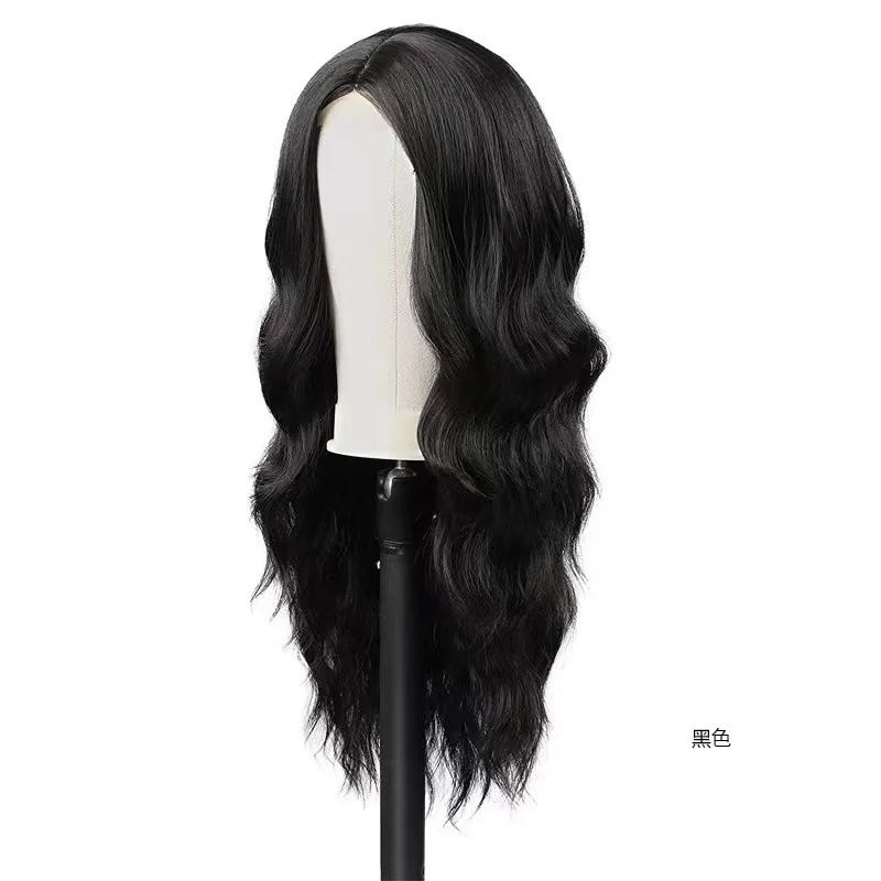Cool girl's hairstyle with large curvature and wavy wig, sweet temperament, suitable for daily travel