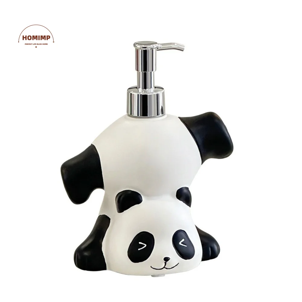 

Cute Panda Soap Dispenser Press Bottle Decorative Cartoon Hand Sanitizer Bottle Animal Container Shampoo Soap Dispenser