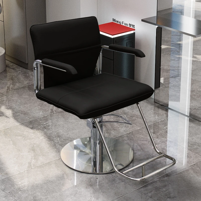 New Hairdressing Shop Chair Dedicated to the Hair Salon Hairdressing Chair Barber Shop Stool Lifting Hot Stain Chair Accessories