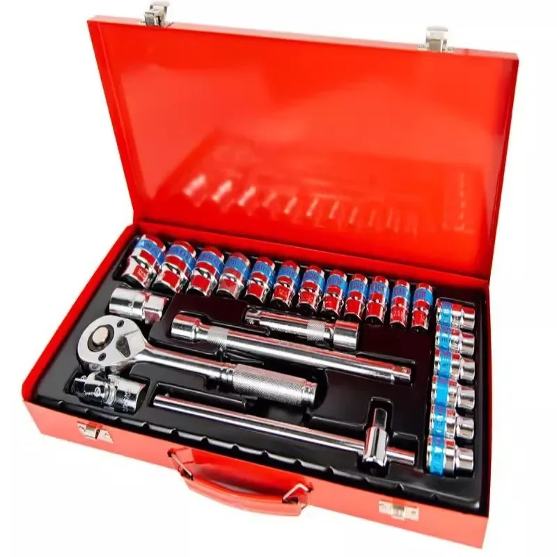 Ratchet Wrench Multi-Function Set Mechanical Auto Repair Combination Car Socket Wrench On-Board Repair Tool Kit