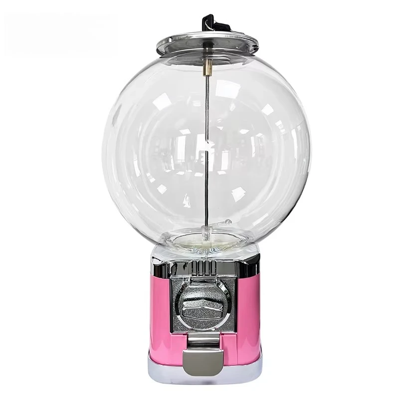 Pink Toy Mechanical Vending Machine With Easy Operation for Toy Shop