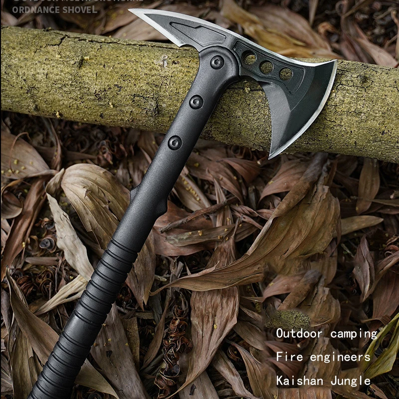 Kaishan Hand Axe Tactical Weapon Multi functional Logging Outdoor Self Defense Firefighting Axe Outdoor